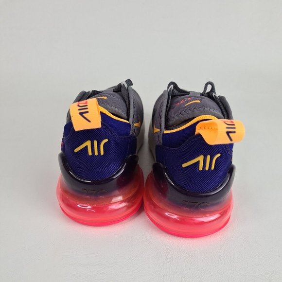 Nike Air Max 270 PS Grey Purple Little Kids Shoes Running - Picture 7 of 13